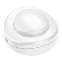 Interrupteur à pied - 2 a - pour commande de lampadaire - ø65 mm - blanc - LEGRAND