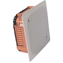 Boîte de dérivation à encastrer pour mur plein 120x120x40mm