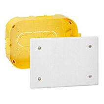 boite de dérivation pour murs creux avec plaque et vis - LEGRAND