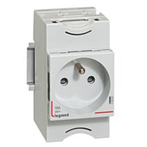 Prise de courant 10/16a avec éclipse protection enfant - LEGRAND