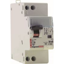 Disjoncteur différentiel 30ma 1phase+neutre 20a lexic