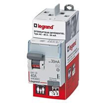 Interrupteur différentiel - bornes à vis - LEGRAND