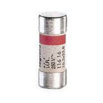 3 cartouches fusibles + témoin fusion 16a 10,3x25,8