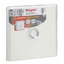 Porte blanche pour coffret drivia 1 rangee - LEGRAND