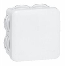Boîte de dérivation étanche carrée 7 entrées IP55 Plexo 80x8