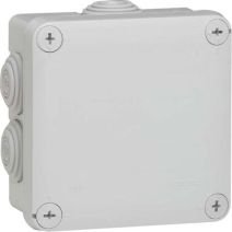 Boîte de dérivation étanche carrée 7 entrées IP55 Plexo 105x