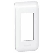 Plaque support mosaic 1 module blanc - LEGRAND