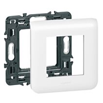 Plaque support mosaïc pour 2 modules fixation griffes - LEGRAND