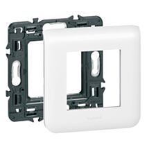 Plaque support mosaïc pour 2 modules - LEGRAND