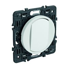 Voyant témoin Mosaic 230V - Pour poussoir et interrupteur - Composable - Blanc