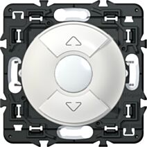 Prise RJ45 Mosaic blindée - Catégorie 6 - STP - Composable - 2 modules - Noir