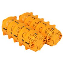 Lot 10 boîtes à encastrer Plaque de plâtre 1 poste Batibox Ø67mm - LEGRAND