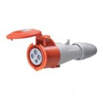 Prise mobile 16a 2pôles+terre 230v ip44