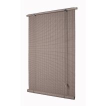 Store enrouleur intérieur/extérieur moka larg. 80 cm x haut. 180 cm