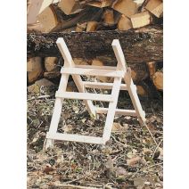 Chevalet de sciage 778x40cm pliant renforcé