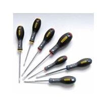 Tournevis d'électricien + mécanicien + phillips + pozidriv, jeu de 7 pcs - STANLEY FATMAX