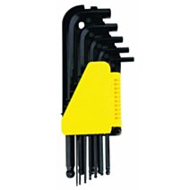 9 Clés allen à tête sphérique - STANLEY