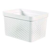 Bac de rangement Infinity 17L Blanc ALLIBERT