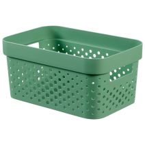 Bac de rangement Infinity 4,5L vert - ALLIBERT
