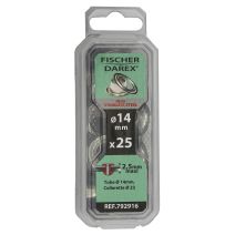 Oeillet x25 14mm acier inox
