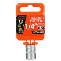 Douille 1/4p mm 12