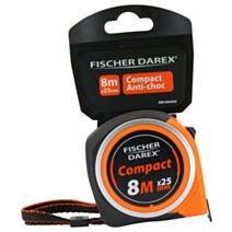 Mètre ruban mesure compacte Classic 8mx25mm - FISCHER DAREX