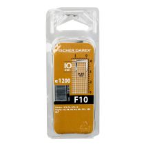 Agrafe x1200 famille f 10mm