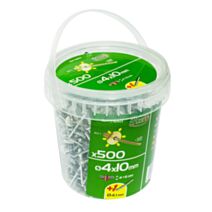 rivets aveugle 4x10 x500 pcs alu acier - FISCHER DAREX