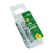 rivets aveugle 4.8x12 x48 pcs alu acier tête large - FISCHER DAREX