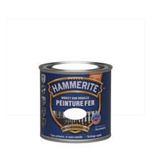 Peinture Métal Direct Sur Rouille Blanc Brillant Laqué 0,25L - HAMMERITE