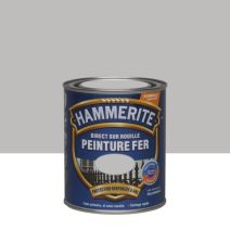 Peinture Métal Direct Sur Rouille Argent Brillant Laqué 0,75L - HAMMERITE