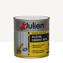 Sous-couche Peinture Plâtre Ciment Bois Blanc Mat 2,5L - JULIEN
