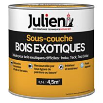 Sous-couche Peinture Bois Exotique Incolore Satin 0,5L - JULIEN