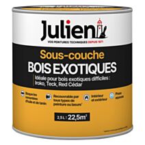 Sous-couche Peinture Bois Exotique Base Satin 2,5L - JULIEN