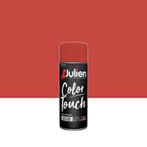 Peinture aérosol Multi-supports Color Touch Rouge Feu Brillant 400ml - JULIEN