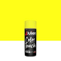 Peinture aérosol Multi-supports Color Touch Jaune Signal Brillant 400ml - JULIEN