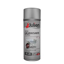Peinture aérosol Protection Galvanisation Gris Aluminium Brillant 400ml - JULIEN
