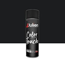 Peinture aérosol Multi-supports Color Touch Noir Brillant 600ml - JULIEN