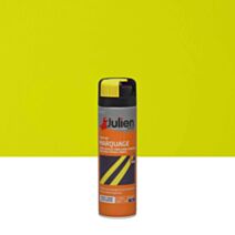 Peinture aérosol Marquage Fluo Jaune 500ml - JULIEN
