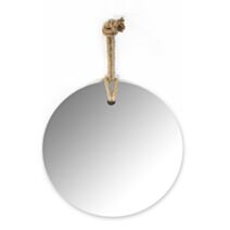 Miroir Plat avec Corde 50x50cm