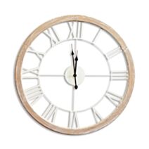 Horloge bois Saumane Ø60cm