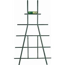 Tuteur échelle plastique pour plantes en pots 0,50m vert - INTERMAS