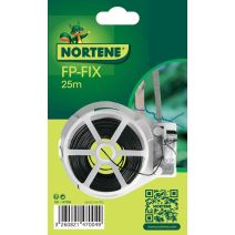 FP-FIX Fil de fer plastifié vert 25m
