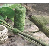 Ficelle de jardin en jute en bobine de 50 m vert - INTERMAS