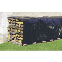 Bâche de couverture noir 130 microns 10x3m - INTERMAS