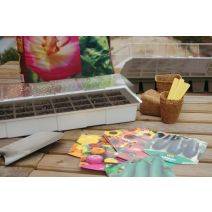 Serre de fenêtre en plastique 49x15,5cm