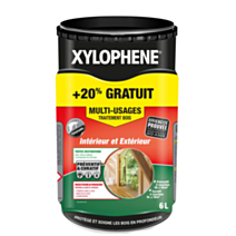 Traitement bois multiusage intérieur/extérieur 5L+20% - XYLOPHENE