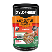 Traitement poutres et charpentes 5L+20% - XYLOPHENE