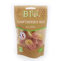 Bonbons anneaux pêche bio