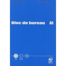 Bloc de bureau 100 feuilles A6 5x5cm 60gr - ULMANN